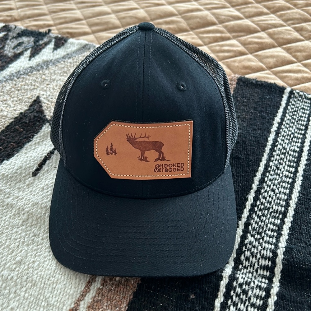 Hooked & Tagged trucker cap
